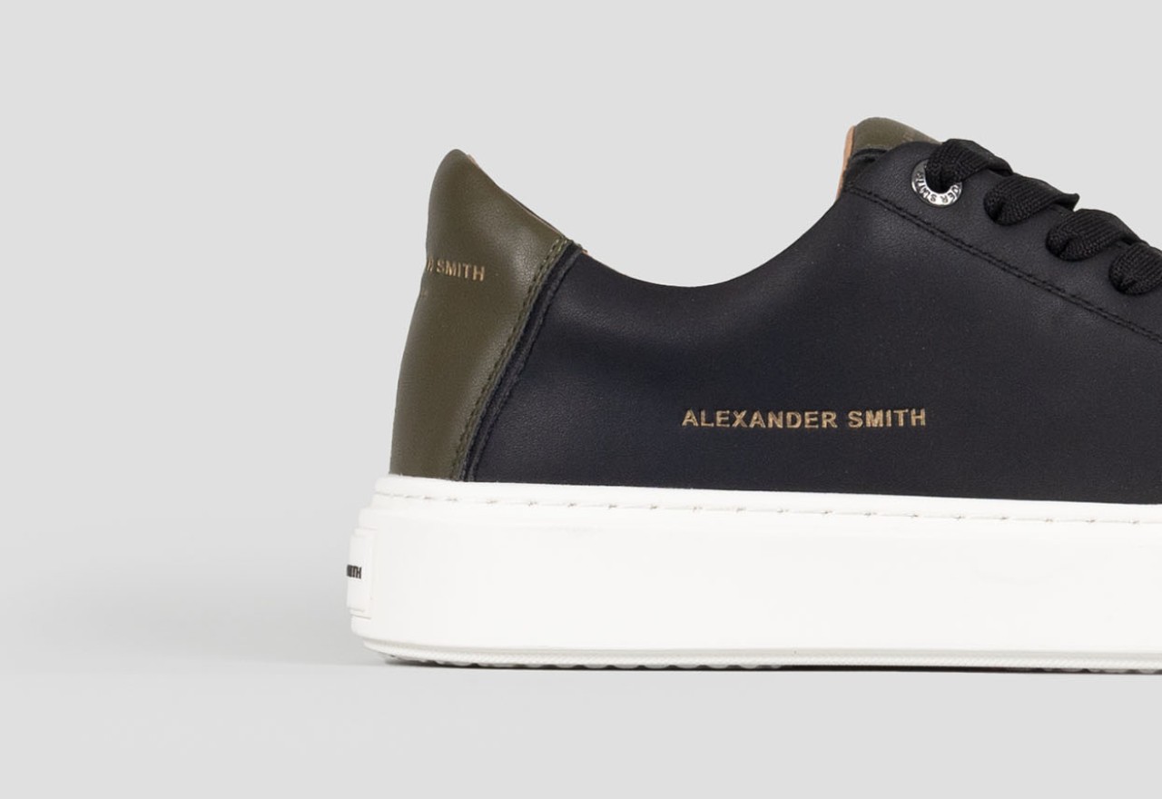 Alexander Smith LONDON MAN BLACK MILITARY Consegna Veloce