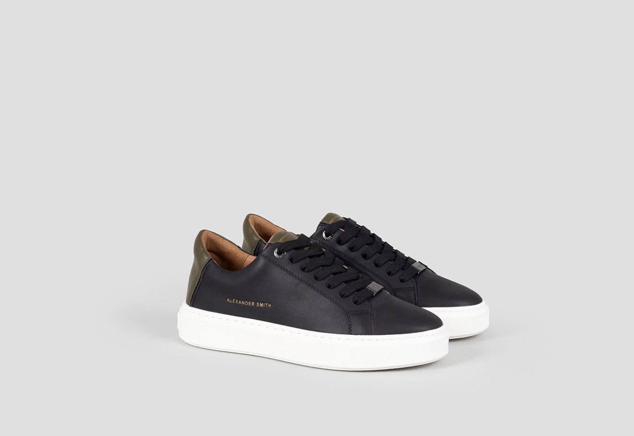 Alexander Smith LONDON MAN BLACK MILITARY Consegna Veloce