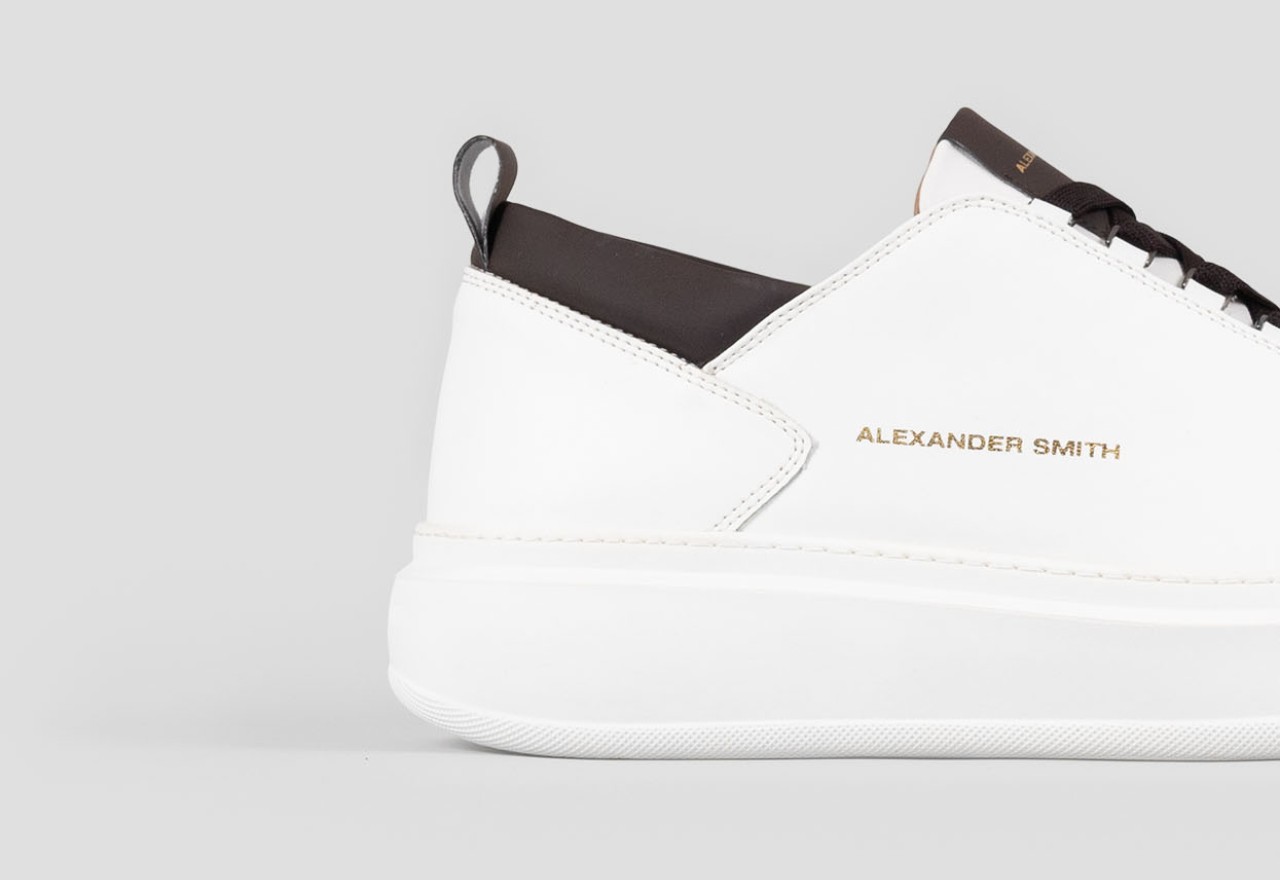 Alexander Smith WEMBLEY MAN WHITE DARK BROWN Novità