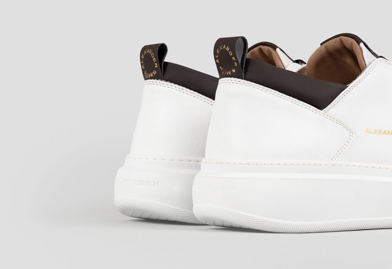 Alexander Smith WEMBLEY MAN WHITE DARK BROWN Novità