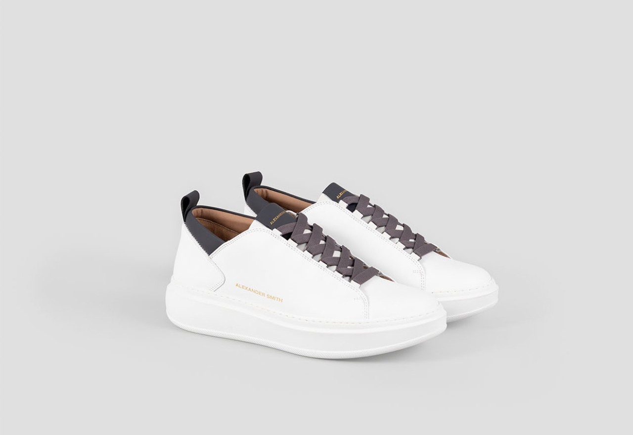 Alexander Smith WEMBLEY MAN WHITE DARK GREY Presa