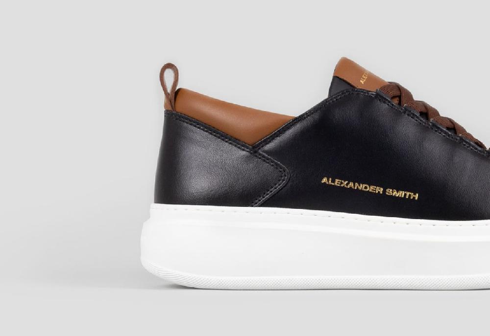 Alexander Smith WEMBLEY MAN BLACK DARK COGNAC Economico