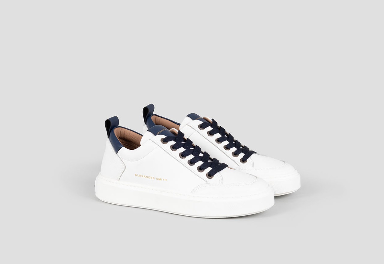 Alexander Smith BOND MAN WHITE BLUE Hotsell