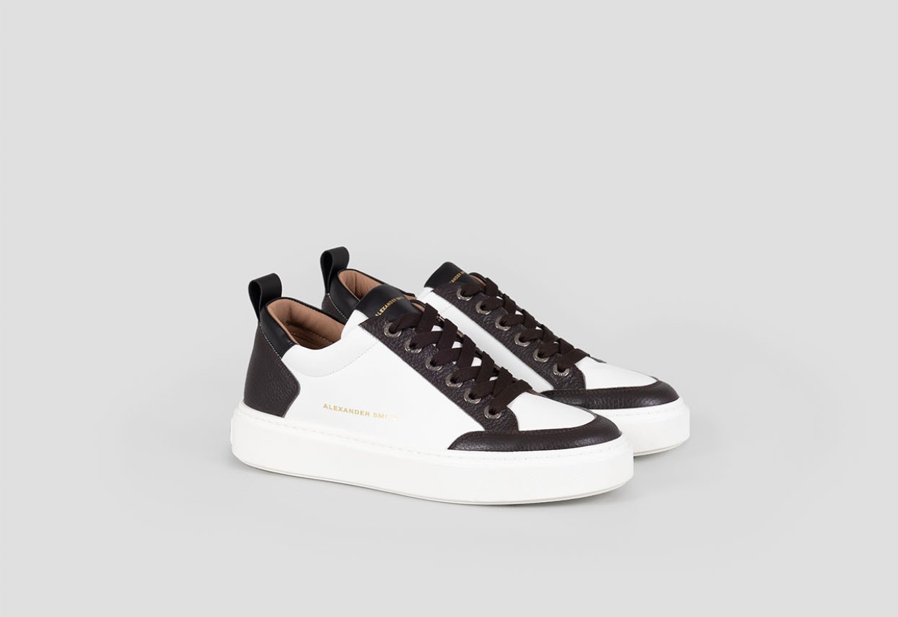 Alexander Smith BOND MAN DARK BROWN WHITE In Saldo