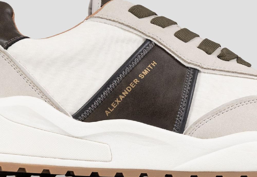 Alexander Smith ECO-DOVER MAN WHITE MILITARY Spedizione Gratuita