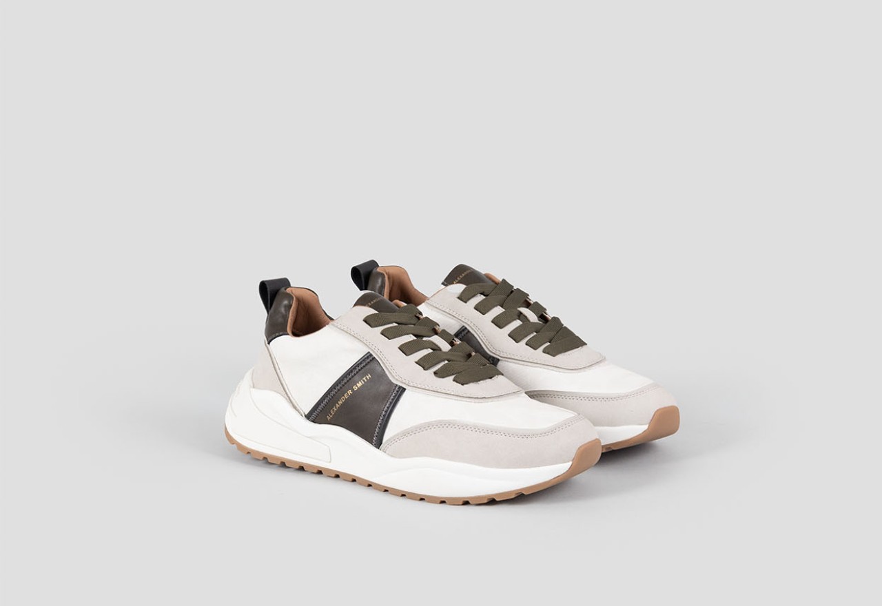 Alexander Smith ECO-DOVER MAN WHITE MILITARY Spedizione Gratuita