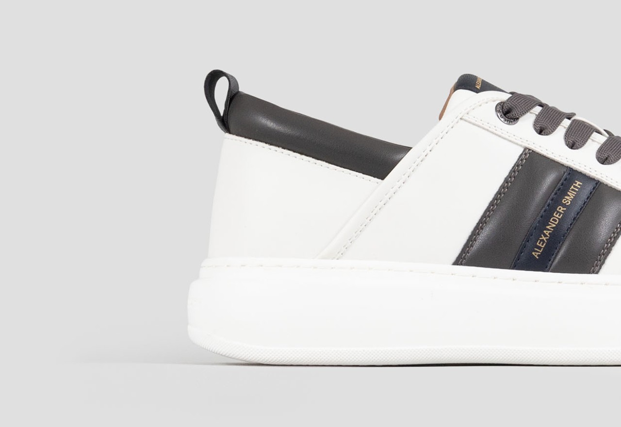 Alexander Smith ECO-WEMBLEY MAN WHITE DARK SMOKE BLUE Acquista Ora