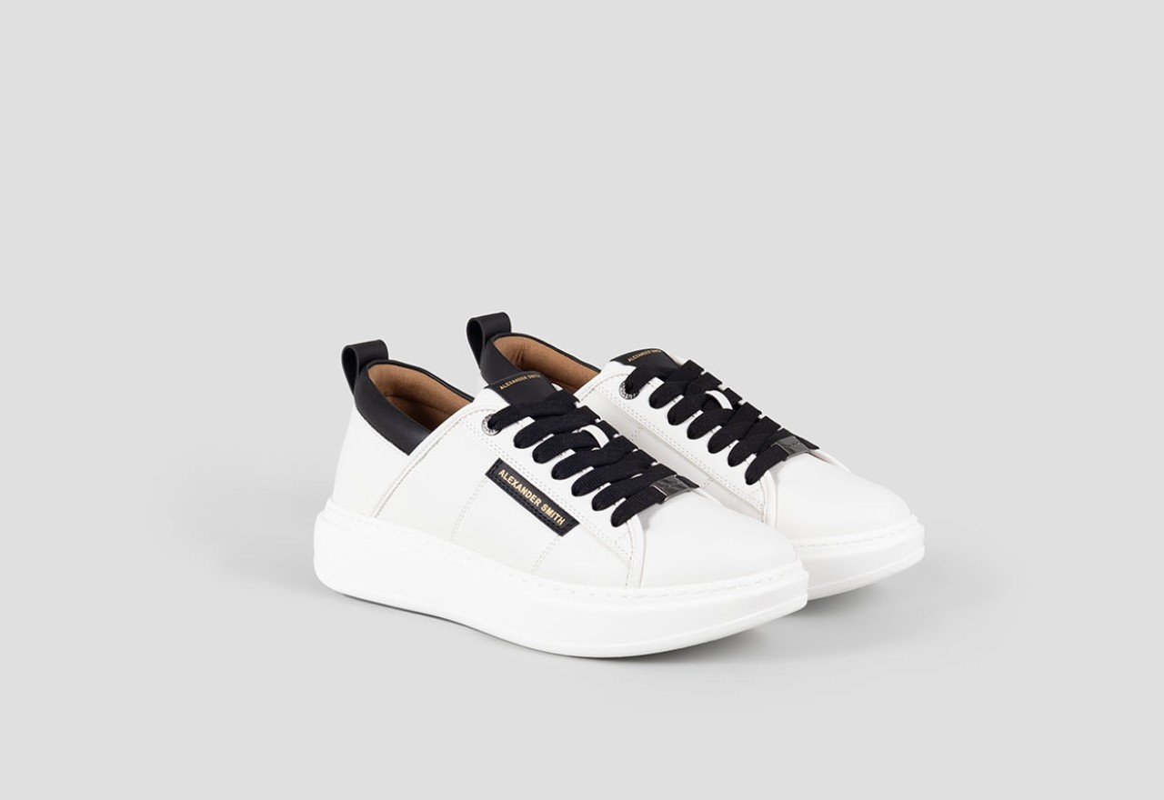 Alexander Smith ECO-WEMBLEY MAN WHITE BLACK Promozione Limitata