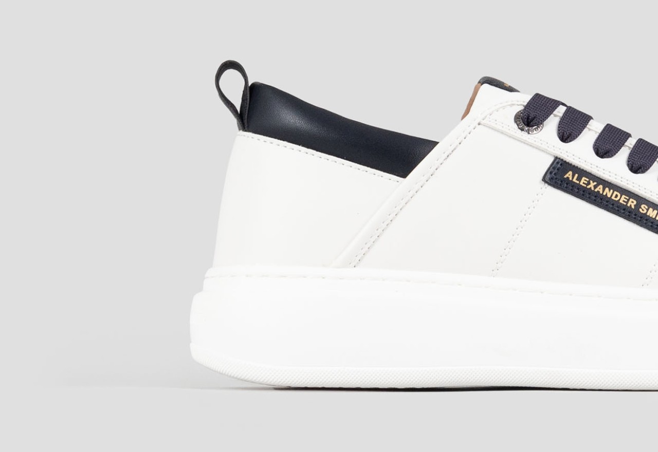 Alexander Smith ECO-WEMBLEY MAN WHITE BLUE Shopping Online