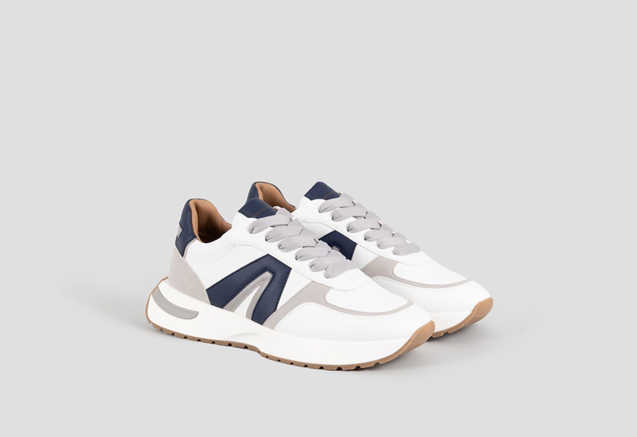 Alexander Smith HYDE MAN WHITE BLUE GREY Offerta