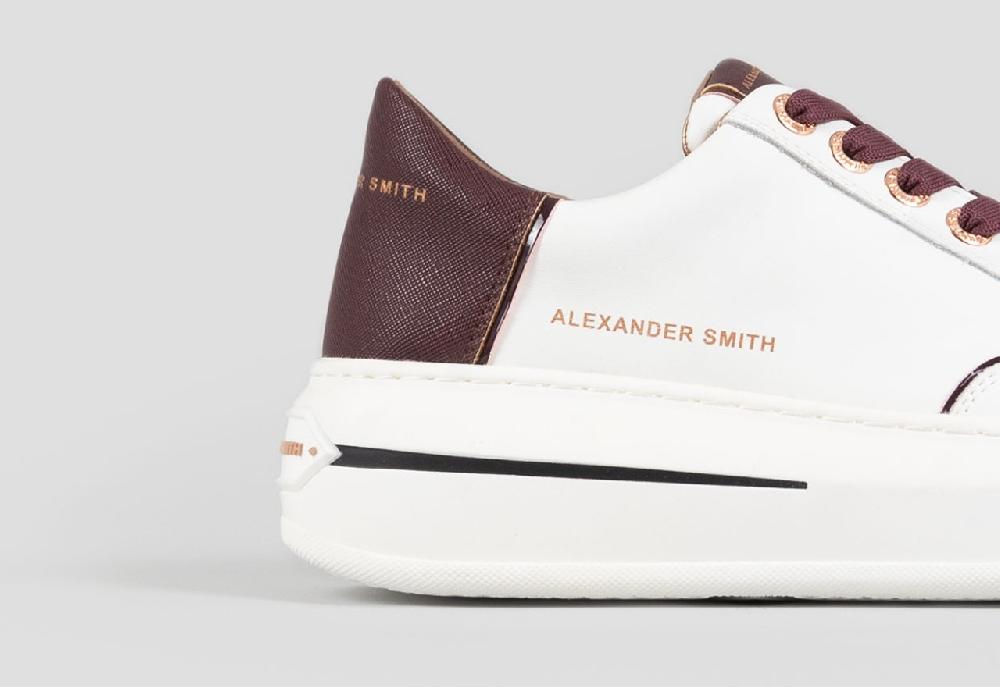 Alexander Smith LANCASTER WOMAN WHITE BORDEAUX 2025