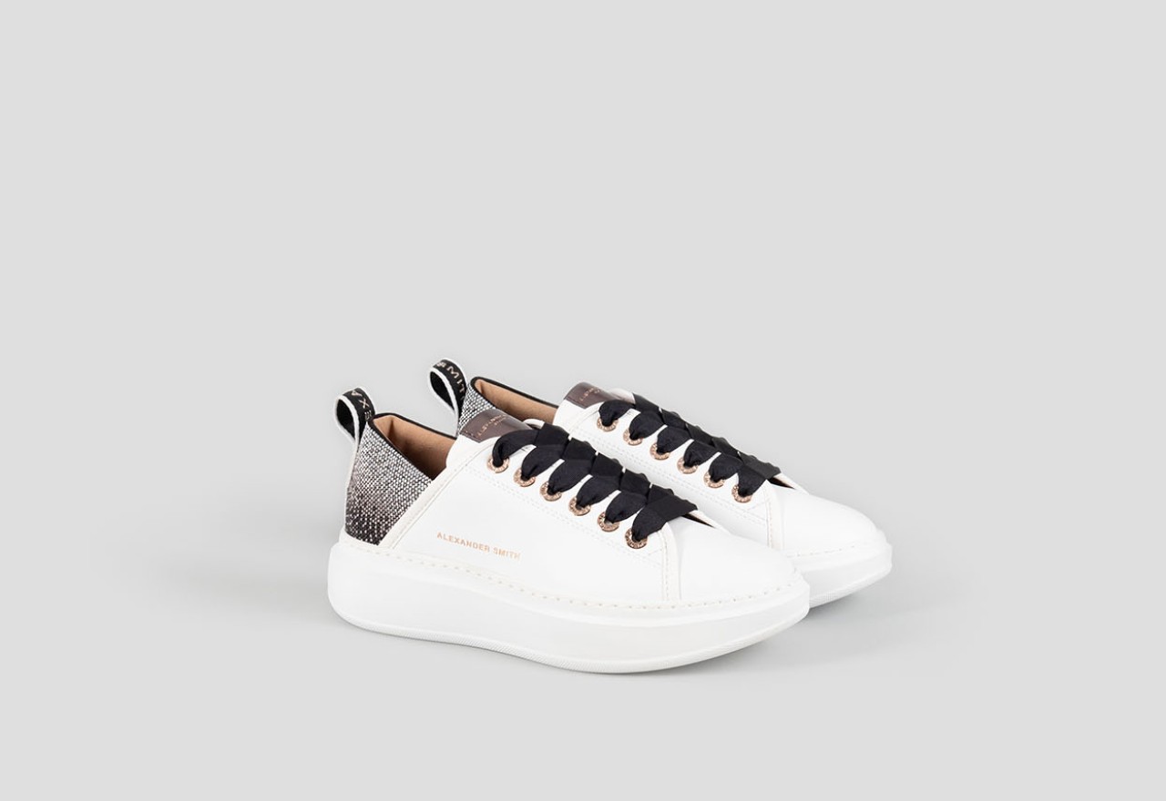 Alexander Smith WEMBLEY WOMAN WHITE BLACK SILVER Negozi Online
