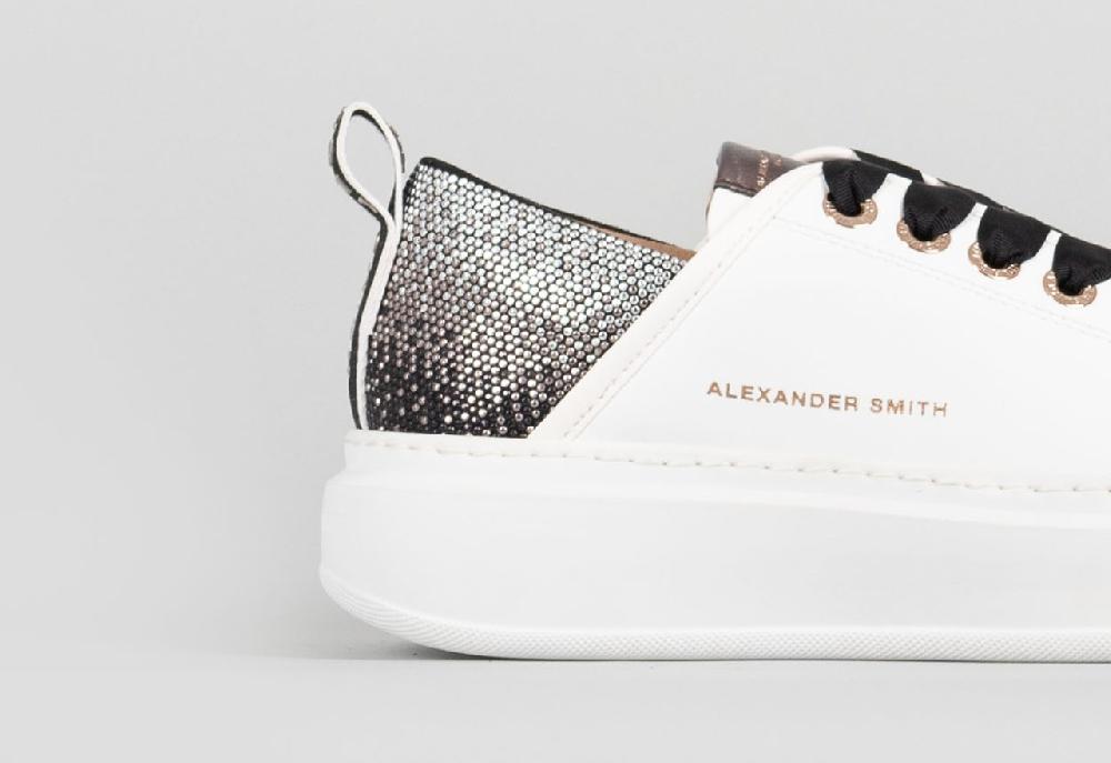 Alexander Smith WEMBLEY WOMAN WHITE BLACK SILVER Negozi Online