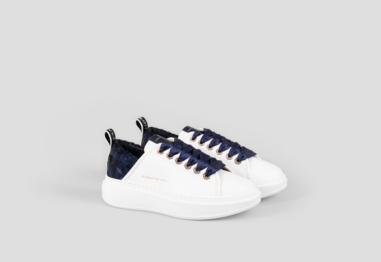 Alexander Smith WEMBLEY WOMAN WHITE BLUE Shopping Online
