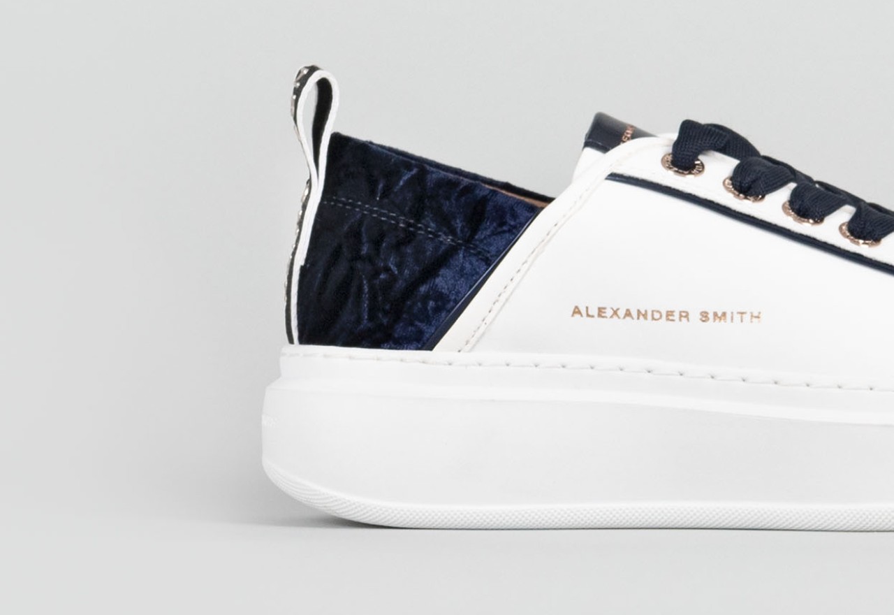Alexander Smith WEMBLEY WOMAN WHITE BLUE Fino al 50% di sconto
