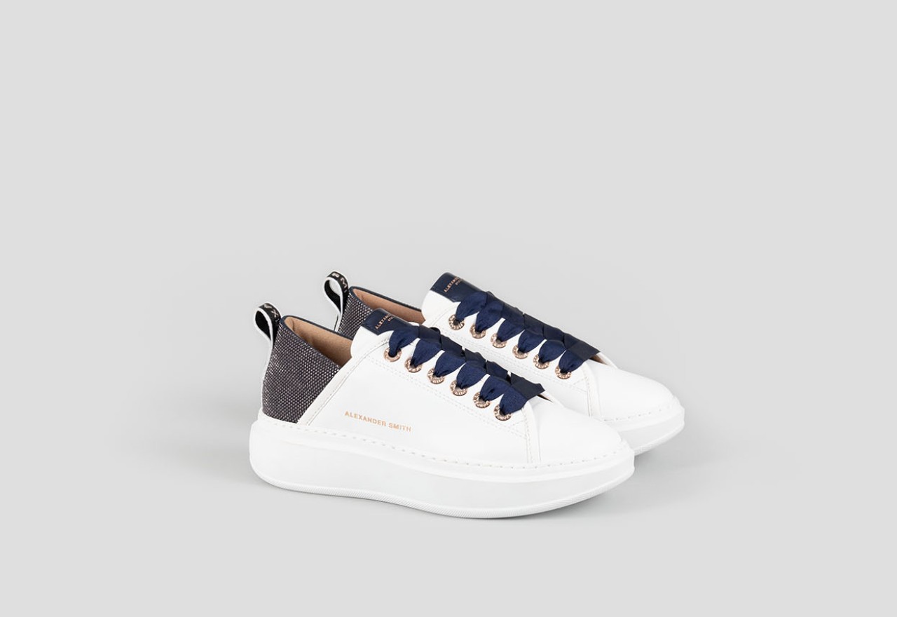 Alexander Smith WEMBLEY WOMAN WHITE BLUE Saldi