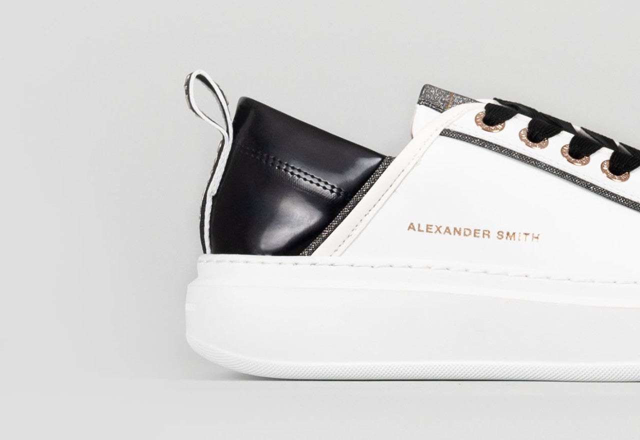 Alexander Smith WEMBLEY WOMAN WHITE BLACK Negozio