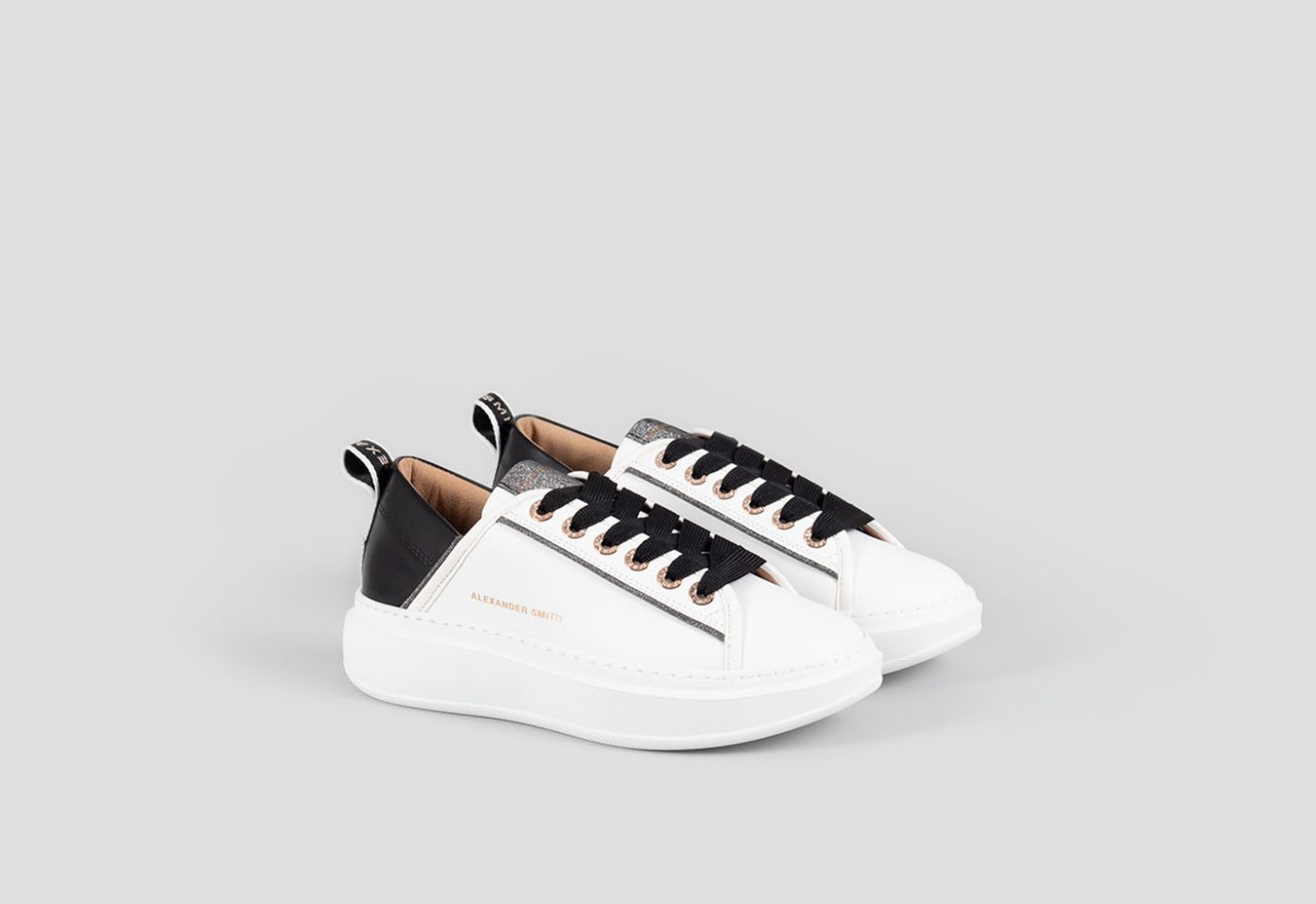 Alexander Smith WEMBLEY WOMAN WHITE BLACK Negozio