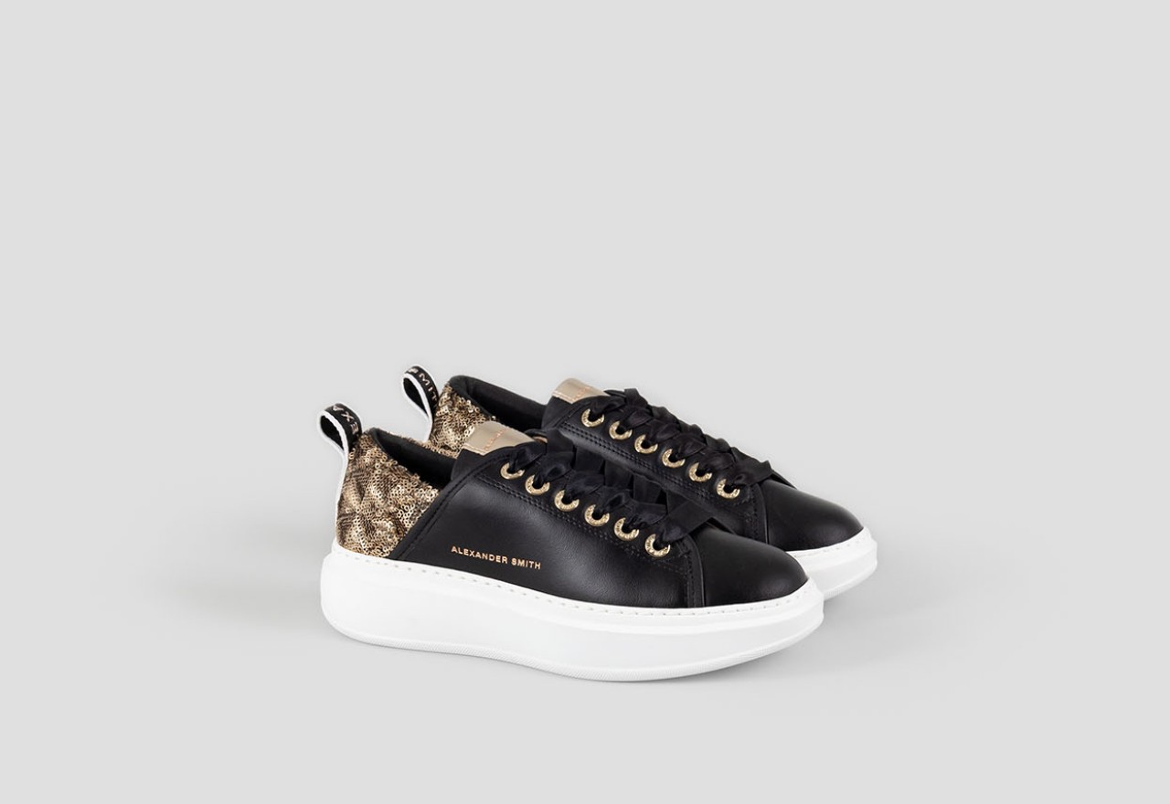Alexander Smith WEMBLEY WOMAN BLACK GOLD Nuova