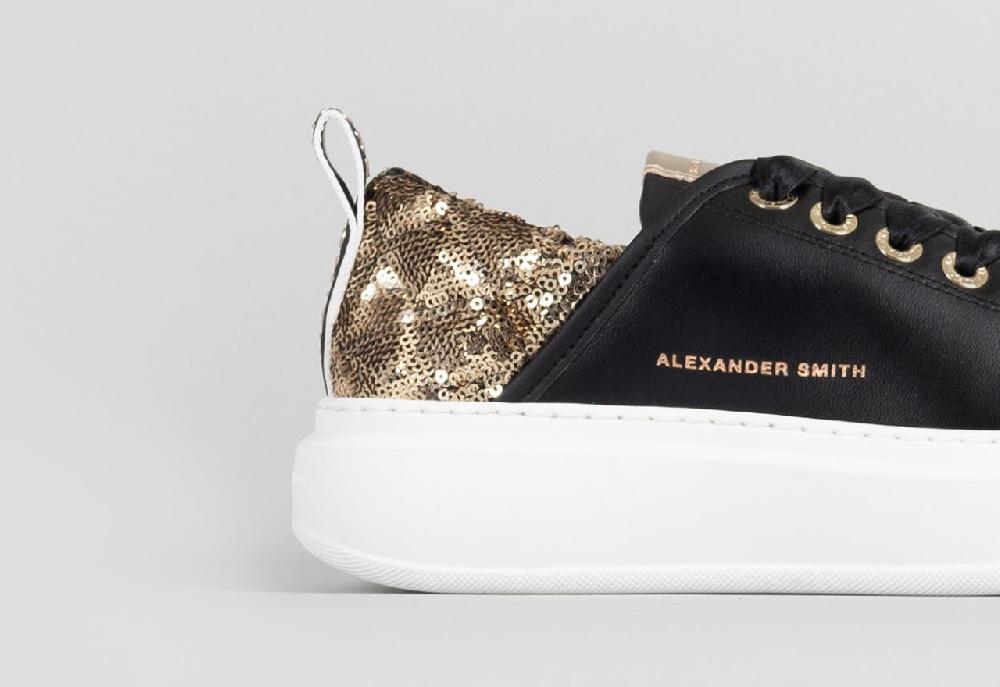 Alexander Smith WEMBLEY WOMAN BLACK GOLD Nuova