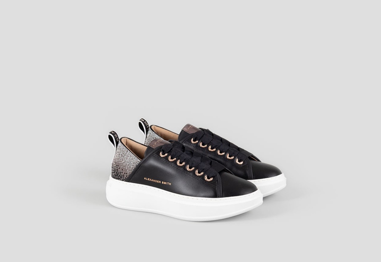 Alexander Smith WEMBLEY WOMAN BLACK BLACK SILVER In Linea