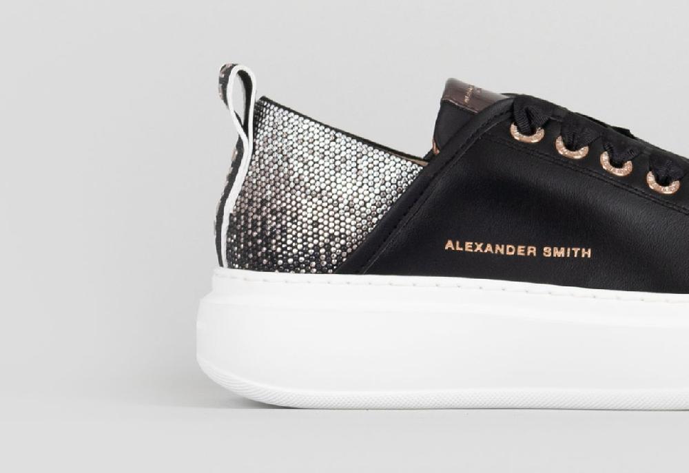 Alexander Smith WEMBLEY WOMAN BLACK BLACK SILVER In Linea