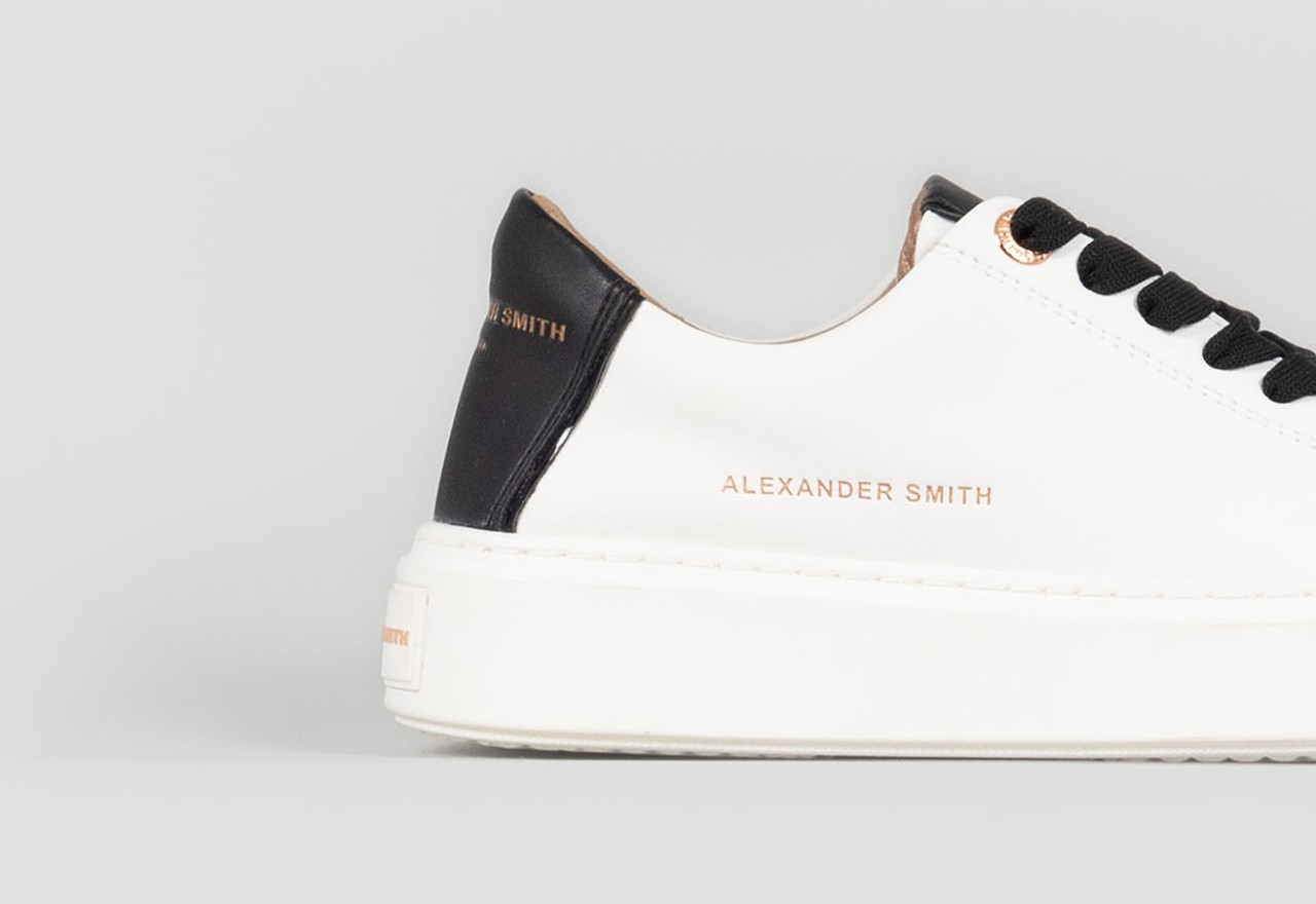Alexander Smith LONDON WOMAN WHITE BLACK Moda