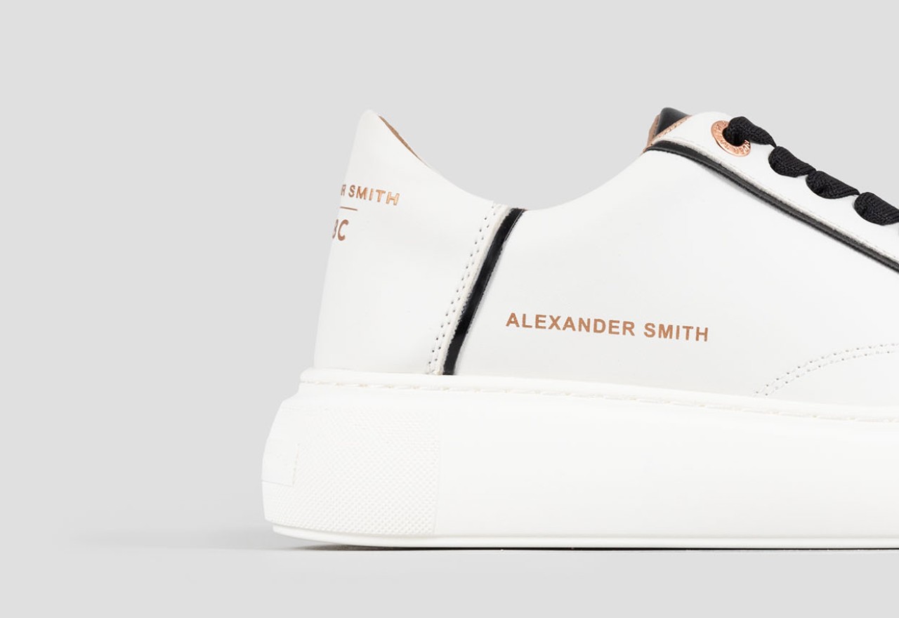 Alexander Smith ECO-GREENWICH WOMAN WHITE BLACK Fornitura limitata