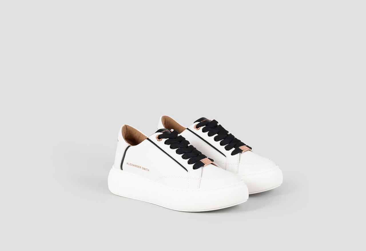 Alexander Smith ECO-GREENWICH WOMAN WHITE BLACK Fornitura limitata