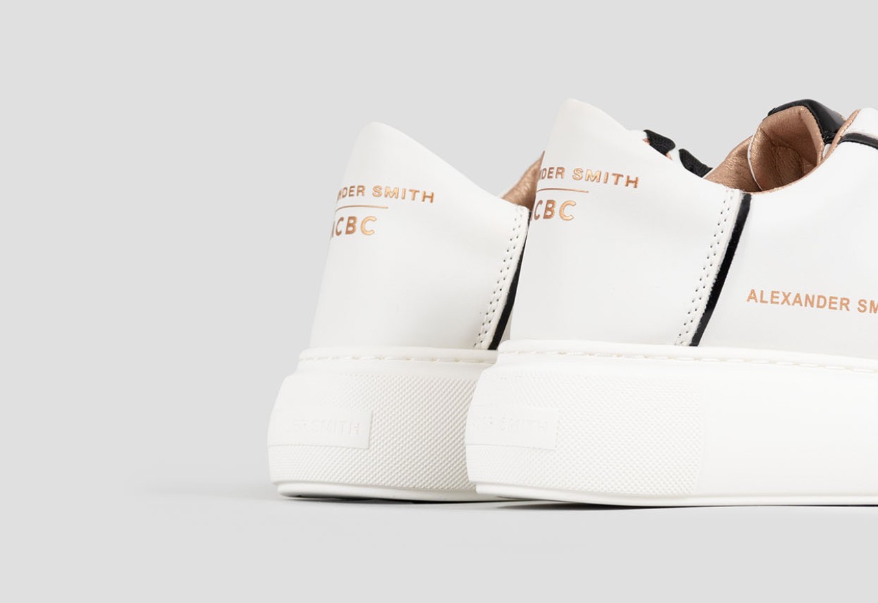 Alexander Smith ECO-GREENWICH WOMAN WHITE BLACK Fornitura limitata