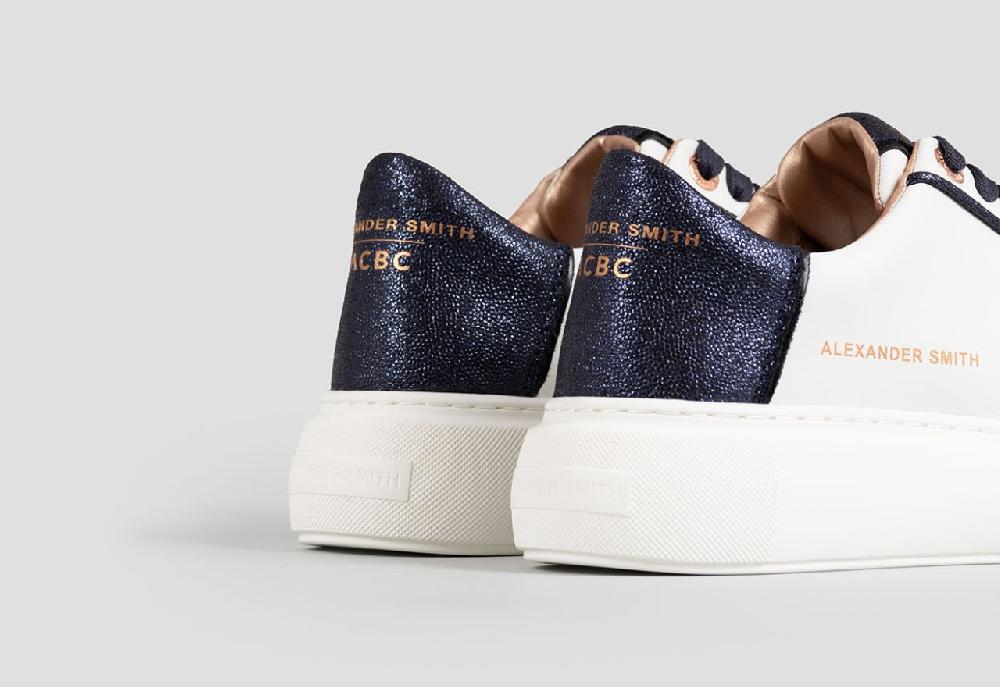 Alexander Smith ECO-GREENWICH WHITE BLUE Fino Al -60%