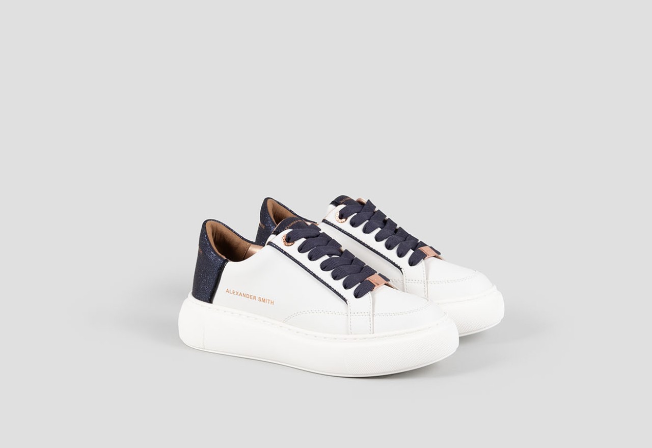Alexander Smith ECO-GREENWICH WHITE BLUE Fino Al -60%
