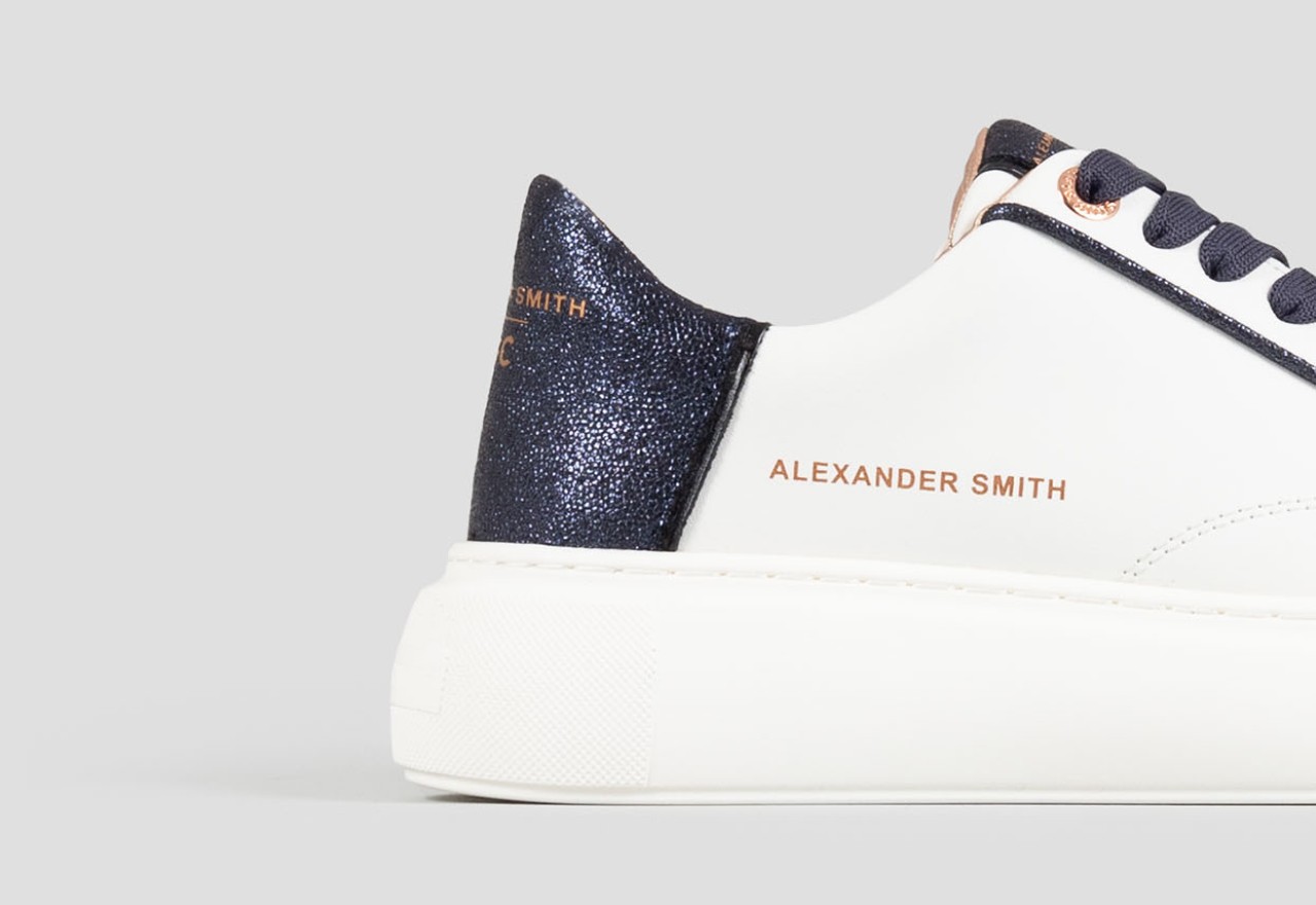 Alexander Smith ECO-GREENWICH WHITE BLUE Fino Al -60%