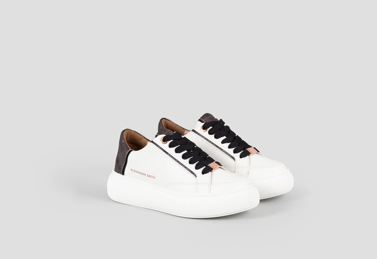 Alexander Smith ECO-GREENWICH WOMAN WHITE BLACK Offerta natalizia