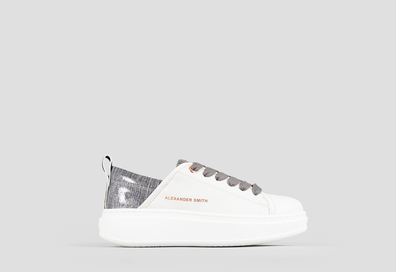 Alexander Smith ECO-WEMBLEY WOMAN WHITE SILVER Outlet