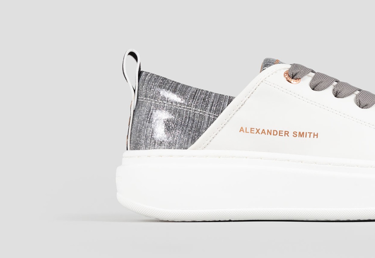 Alexander Smith ECO-WEMBLEY WOMAN WHITE SILVER Outlet