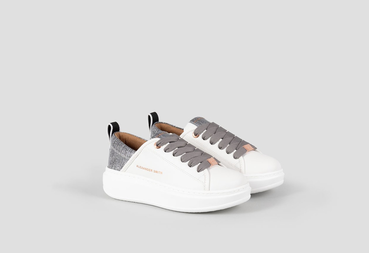 Alexander Smith ECO-WEMBLEY WOMAN WHITE SILVER Outlet