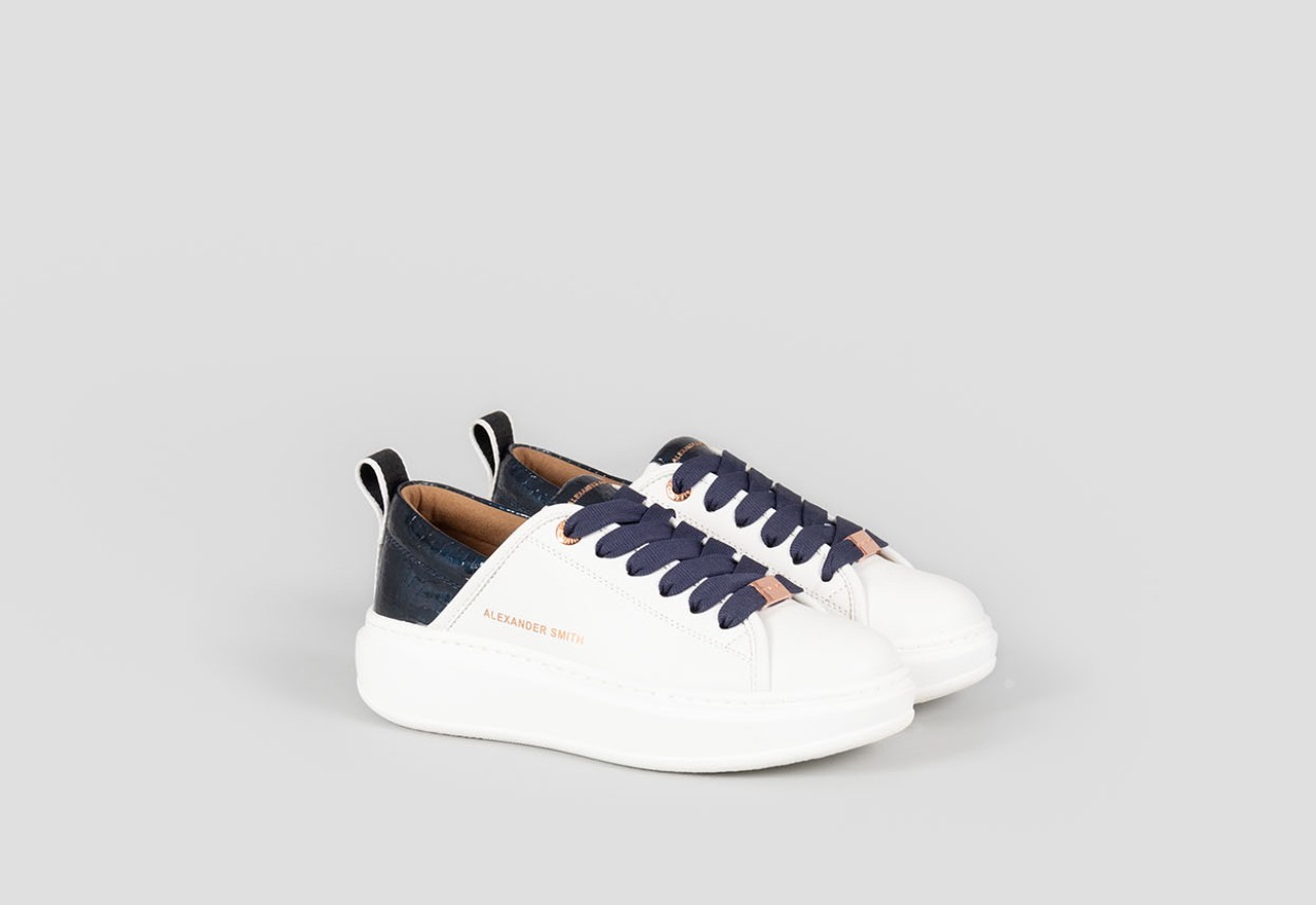 Alexander Smith ECO-WEMBLEY WOMAN WHITE BLUE Saldi