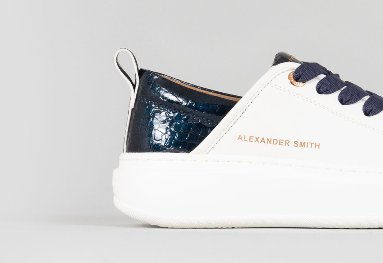 Alexander Smith ECO-WEMBLEY WOMAN WHITE BLUE Saldi