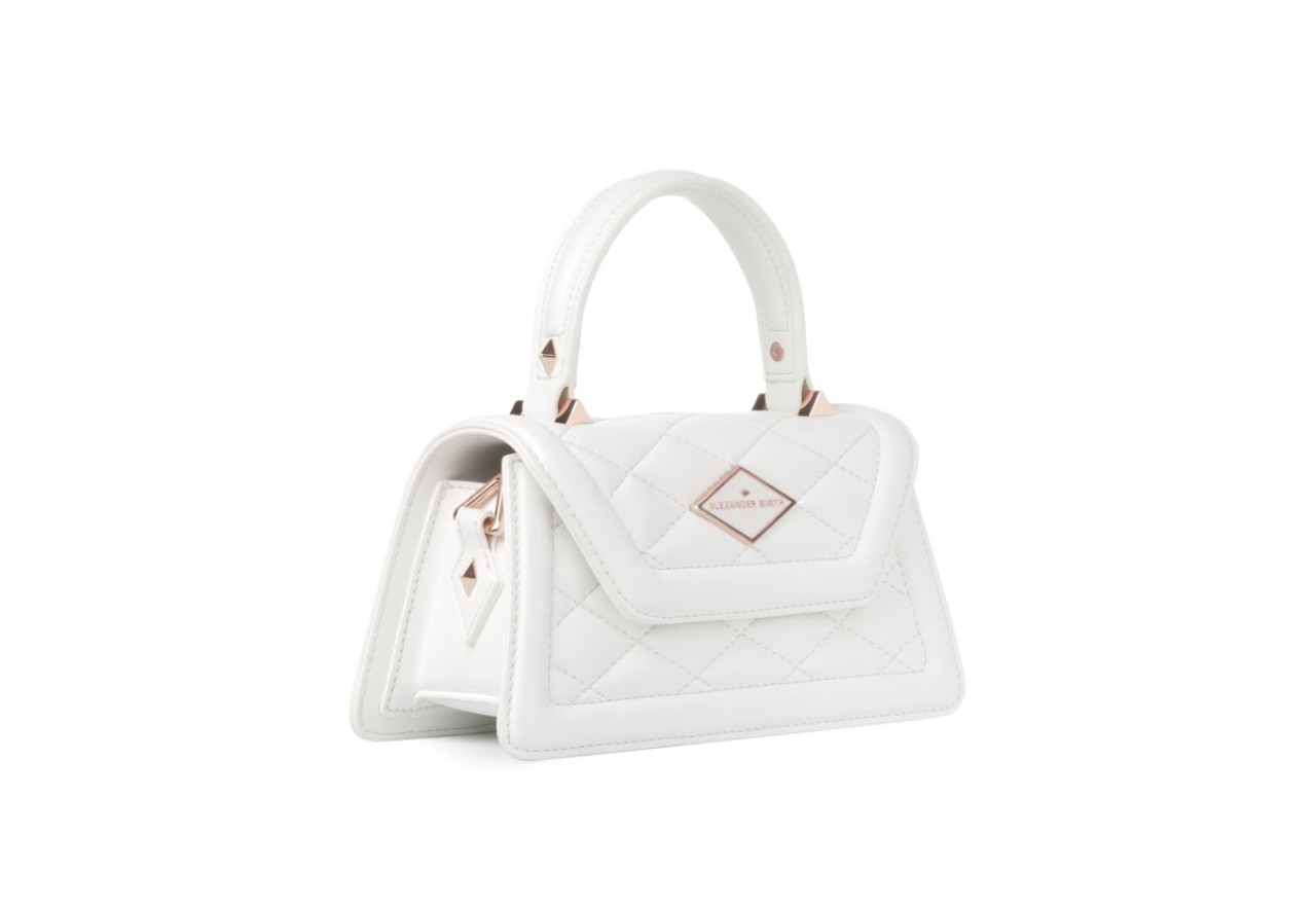 Alexander Smith ELIZABETH MINI - WHITE - MATELASSÉ Hotsell