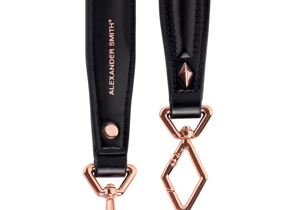 Alexander Smith ELIZABETH MINI - BLACK - MATELASSÉ Vendite Flash