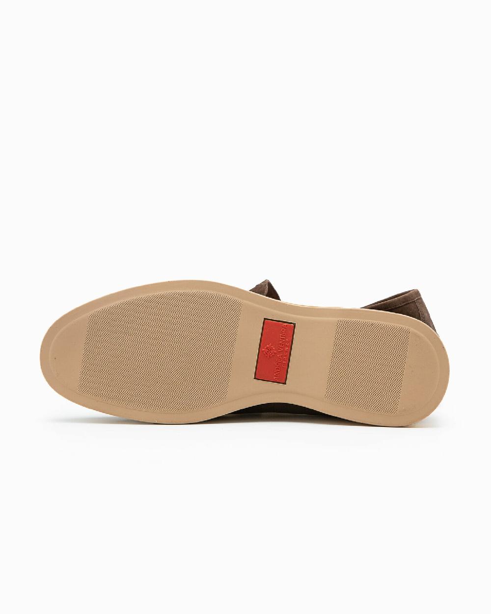 Andrea ventura Mocassino Aquariva 80 in suede azimut Nuovo