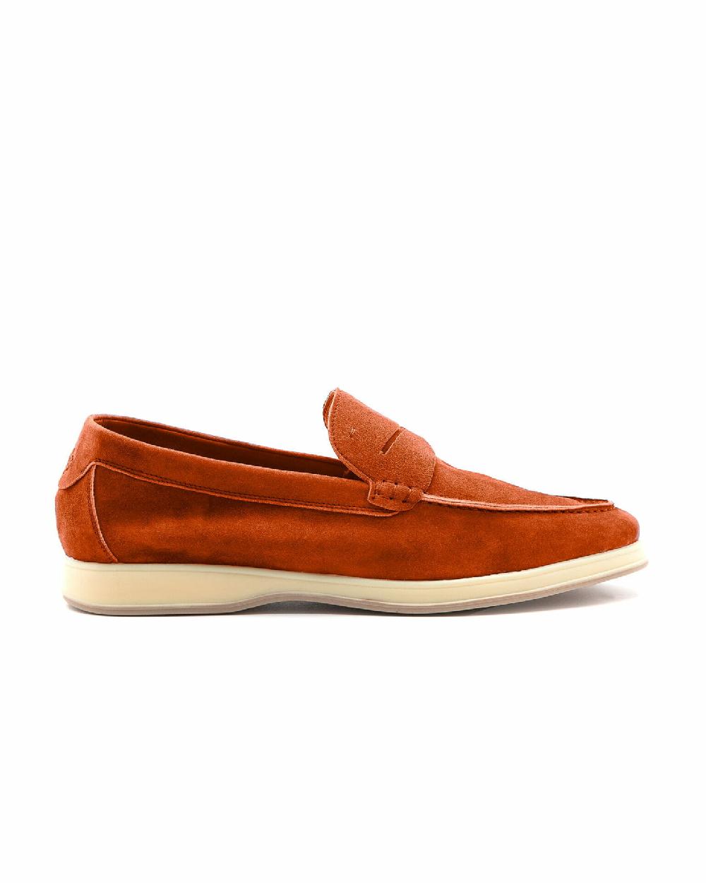 Andrea ventura Mocassino Aquariva 80 in suede namib