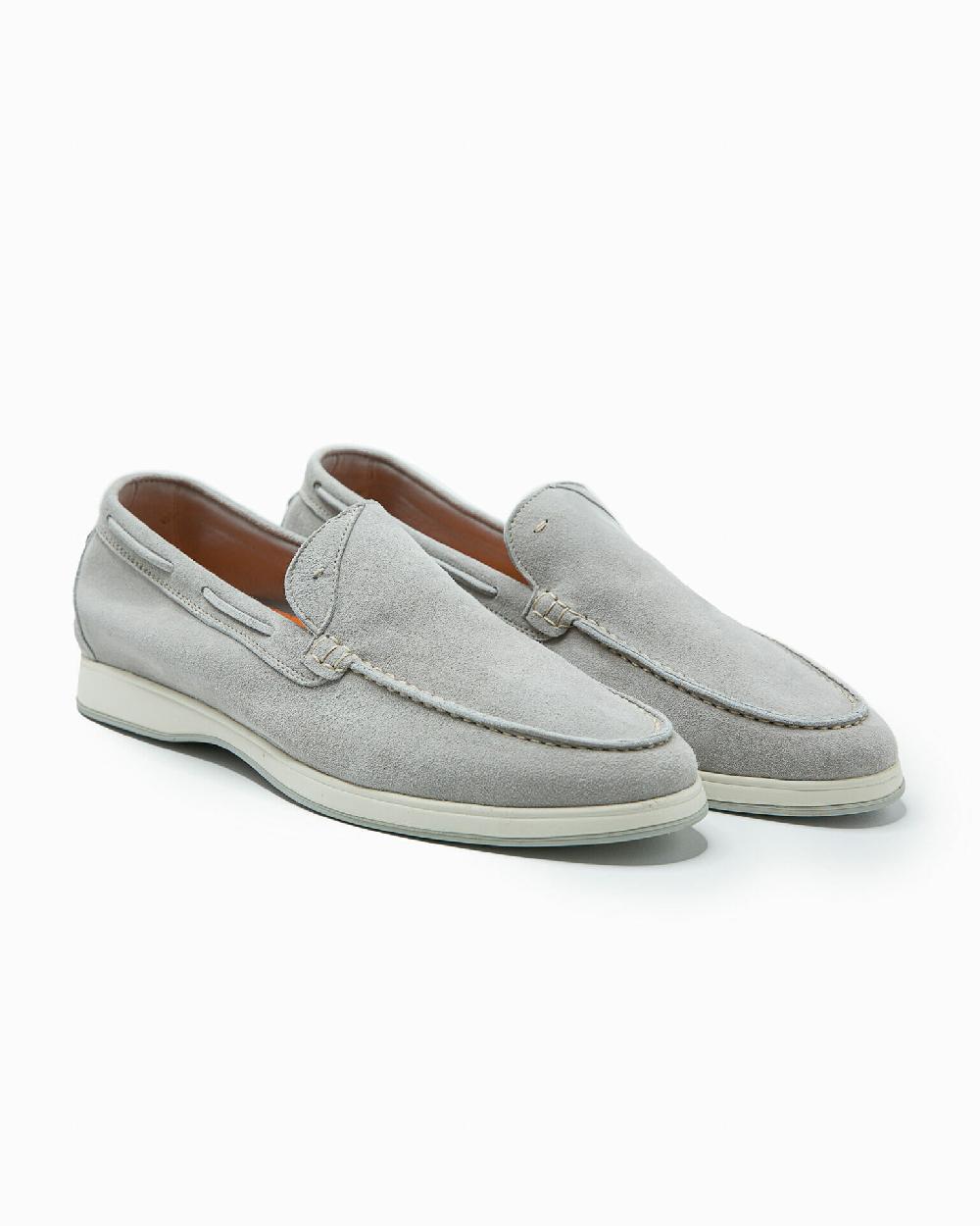 Andrea ventura MOCASSINO AQUARIVA ISEO IN SUEDE ELEFANTE Negozi Online