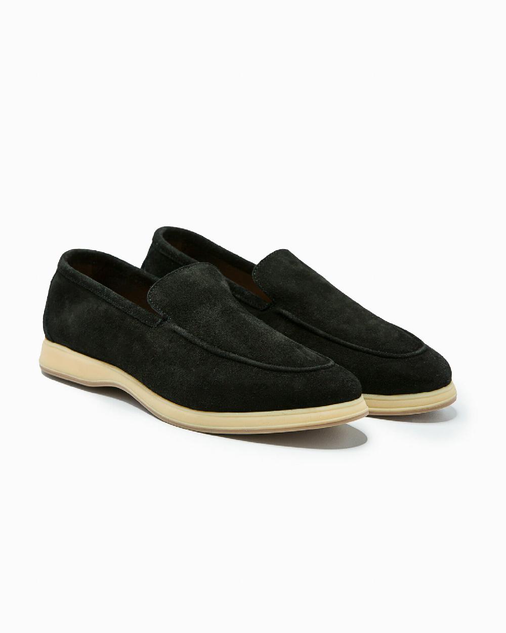 Andrea ventura MOCASSINO DONNA AQ-D COAST IN SUEDE NERO In Vendita