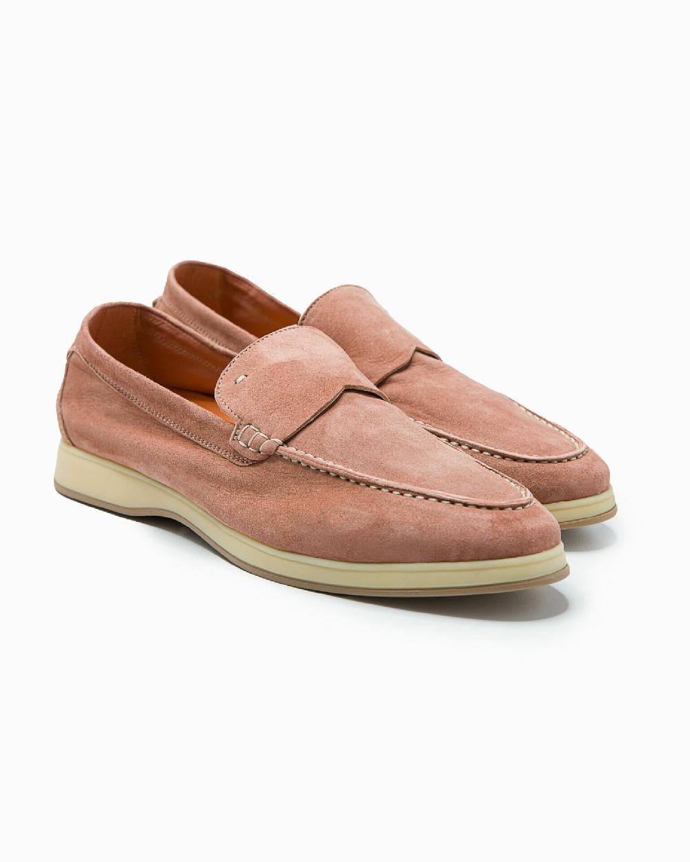 Andrea ventura MOCASSINO DONNA AQUARIVA-D 90 IN SUEDE ROSE POUDRE Vendita Calda