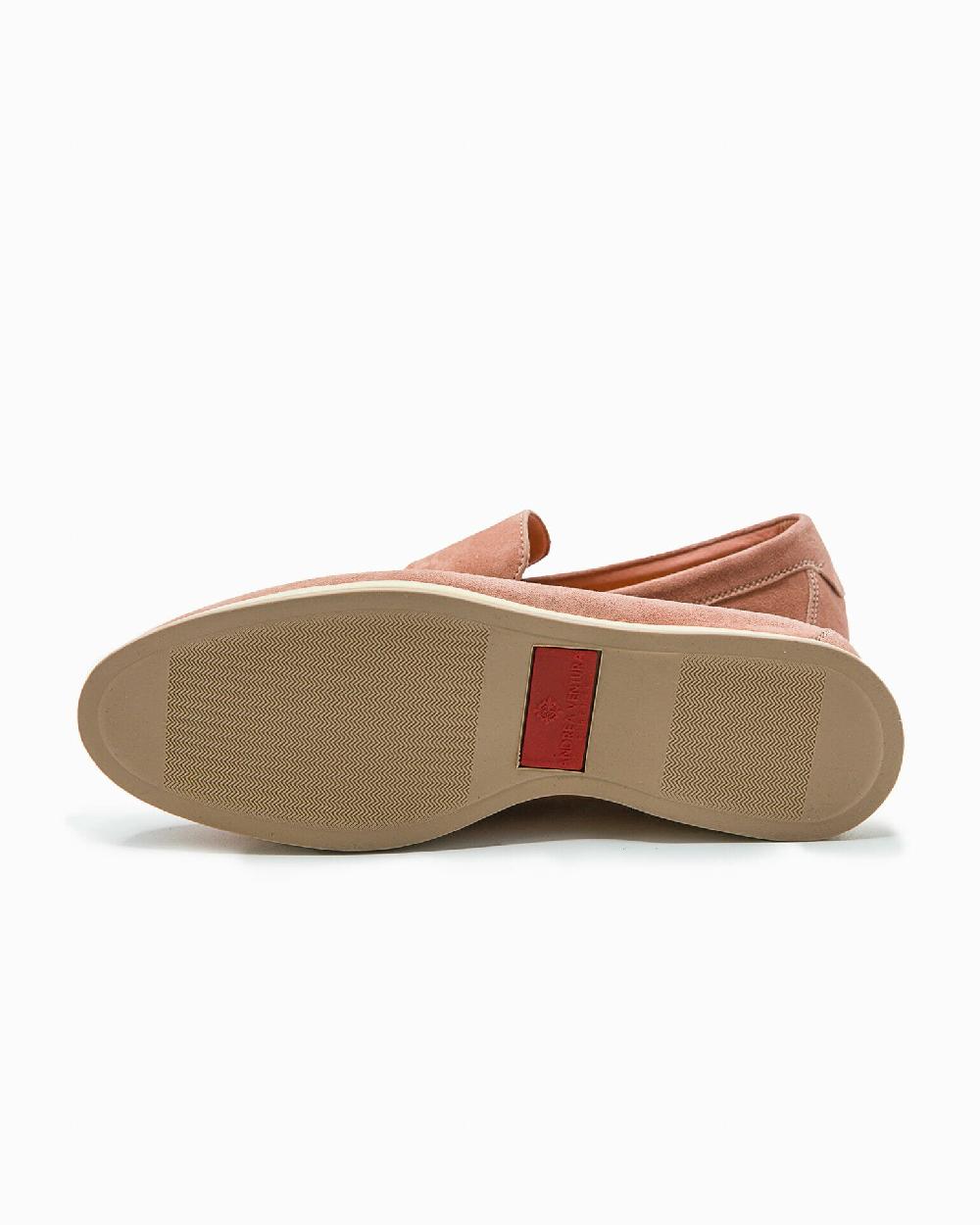 Andrea ventura MOCASSINO DONNA AQUARIVA-D 90 IN SUEDE ROSE POUDRE Vendita Calda