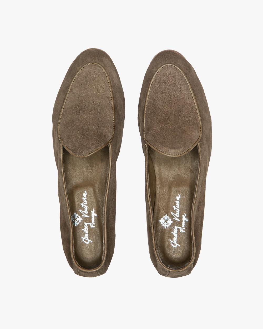 Andrea ventura MOCASSINO DONNA BELGIAN-D LS IN SUEDE BRONZO FANDANGO Vendita Economica
